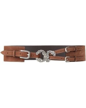 Jacob Cohen Belt Leather - Brown