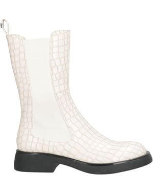 Tosca Blu Ankle Boots Textile Fibres - White