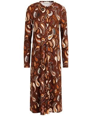 Siyu Midi Dress - Brown