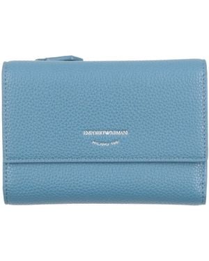 Emporio Armani Brieftasche - Blau