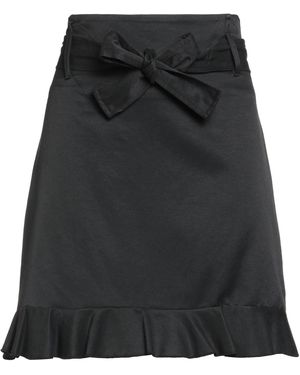 GAUDI Mini Skirt Cotton, Viscose - Black