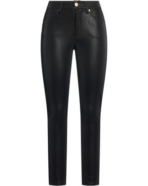Angelo Marani Trousers Polyester, Elastane - Black