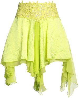 Versace Mini Skirts - Yellow