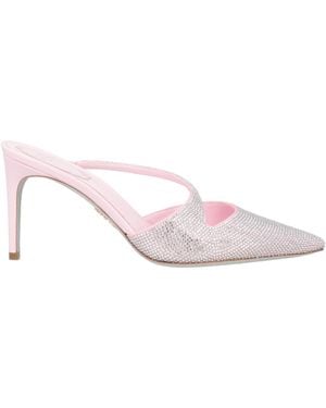Rene Caovilla Mules & Clogs - Pink