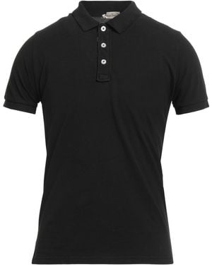 Cashmere Company Polo Shirt Cotton - Black