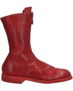 Guidi Bottines - Rouge