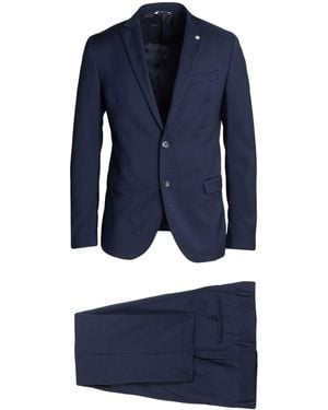 Manuel Ritz Suit Virgin Wool - Blue