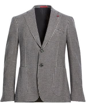 Isaia Blazer Wool, Cashmere - Grey