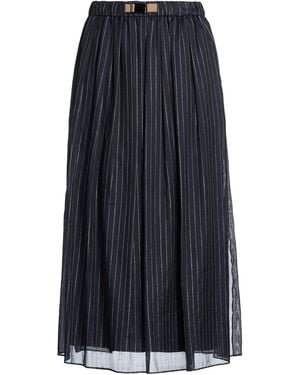 Brunello Cucinelli Midi Skirt - Blue
