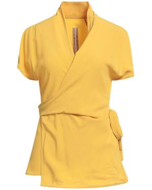 Rick Owens Shirt Acetate, Silk - Yellow