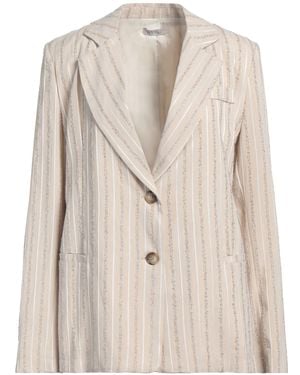 Motel Blazer Viscose, Polyester - Natural