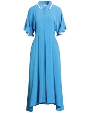 Beatrice B. Maxi Dress Acetate, Silk - Blue
