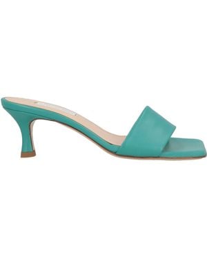 Giampaolo Viozzi Sandals Leather - Green