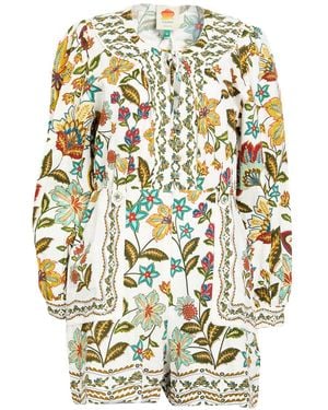 FARM Rio Playsuits - Metallic