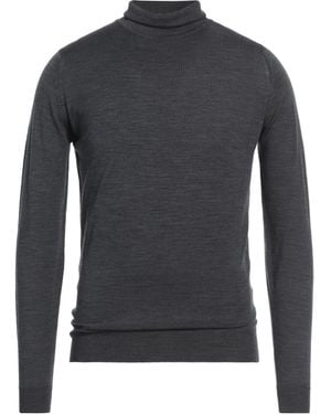 John Smedley Turtleneck Virgin Wool - Blue