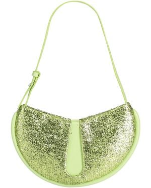 THEMOIRÈ Lime Shoulder Bag Textile Fibers - Green