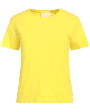 ABSOLUT CASHMERE T-Shirt Cotton - Yellow