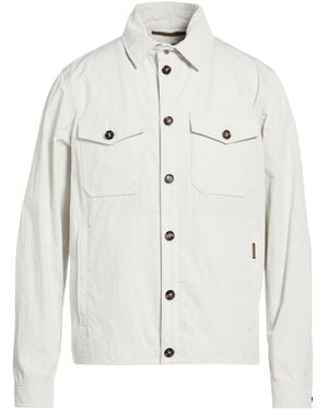 Moorer Jacket Polyester, Polyamide, Cotton - White