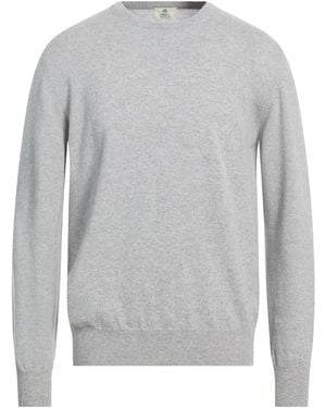 Luigi Borrelli Napoli Light Jumper Merino Wool, Cashmere - Grey