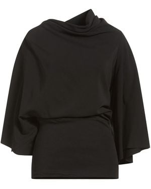 Rick Owens Top Viscose, Acetate, Cotton - Black