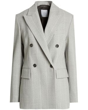 Eleventy Light Blazer Wool, Elastane - Gray