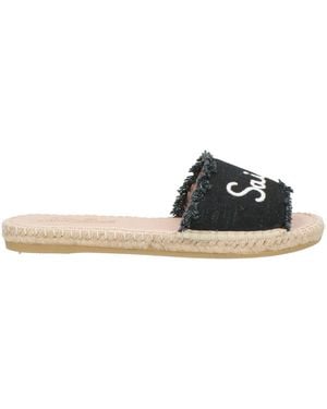 MC2 Saint Barth Espadrilles - Black