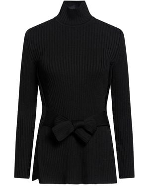 Alberta Ferretti Rollkragenpullover - Schwarz