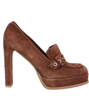 Chantal 1962 Court Shoes Leather - Brown
