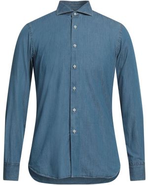 Alessandro Gherardi Jeanshemd - Blau