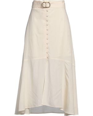 Twinset Midi Skirt - Natural