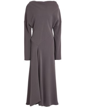 P.A.R.O.S.H. Midi Dress Polyester - Grey