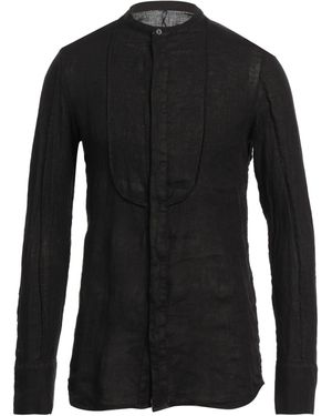 Masnada Shirt Linen - Black