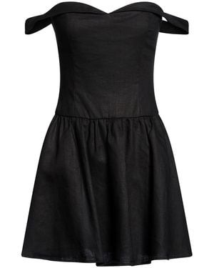 Reformation Minivestido - Negro
