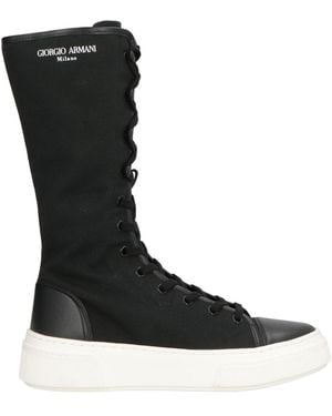 Giorgio Armani Ankle Boots - Black