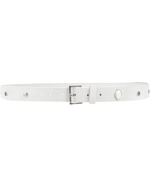 Dondup Ceinture - Blanc