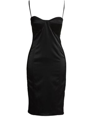 SILENCE LIMITED Mini Dress Pes, Elastane - Black
