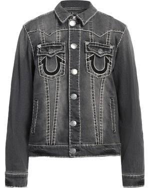 TRUE RELIGION Denim Outerwear - Grey