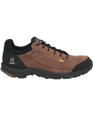 Haglöfs Trainers Leather, Textile Fibres - Brown