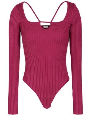 8 by YOOX Bodysuits - Red