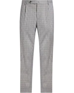 Incotex Pants Virgin Wool - Gray