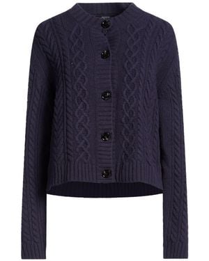 Weekend by Maxmara Cardigan Virgin Wool - Blue