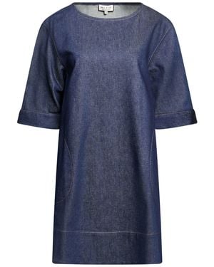 Paul & Joe Mini Dress Cotton, Elastane - Blue