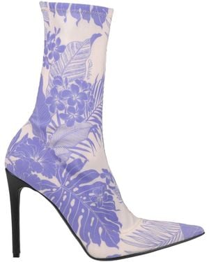 Pinko Light Ankle Boots Textile Fibers - Purple