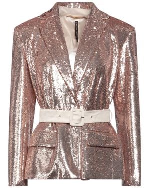 Manila Grace Blazer Polyester - Brown
