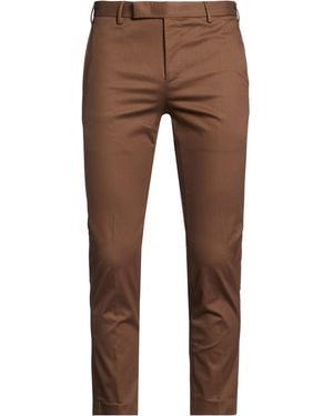 PT Torino Trousers Cotton, Polyamide, Elastane - Brown
