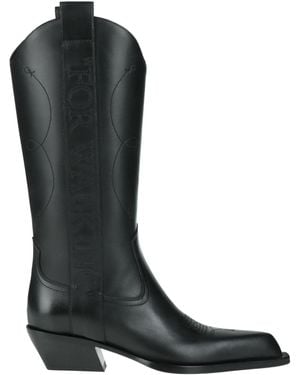 Off-White c/o Virgil Abloh Boot Leather - Black