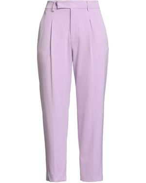 PT Torino Lilac Pants Polyester, Elastane - Purple