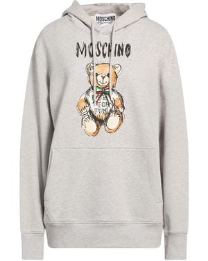 Moschino Sweatshirt Cotton - Gray
