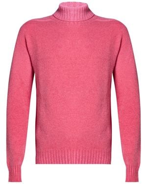 AROVESCIO Rollkragenpullover - Pink