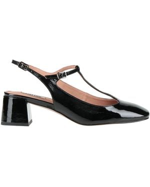Bibi Lou Court Shoes Leather - Black